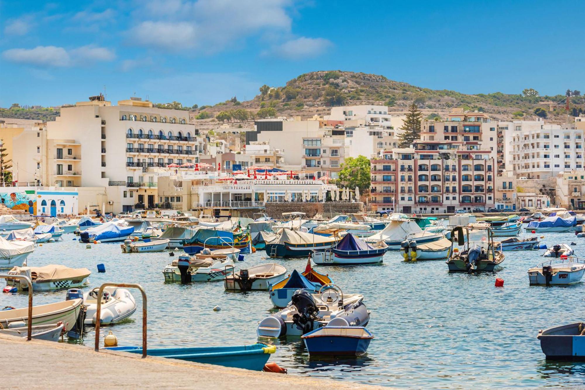 Islet Promenade Seafront Apartment With Large Corner Terrace By Getawaysmalta San Pawl il-Baħar Zewnętrze zdjęcie