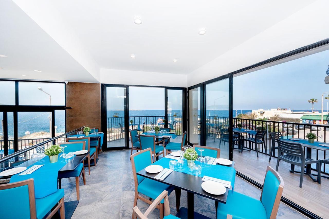 Islet Promenade Seafront Apartment With Large Corner Terrace By Getawaysmalta San Pawl il-Baħar Zewnętrze zdjęcie